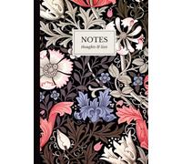 William Morris Compton Pattern Notebook: A5 Lined Notebook | Arts and Crafts Inspired Stationery