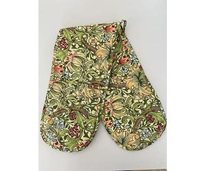 William Morris Cotton Double Ovenglove - Golden Lily