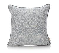 William Morris - Cushions - William Morris Strawberry Thief Cushion - Light Blue