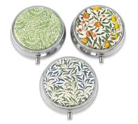 William Morris Design | Metal Pill Box | Single | Little Gift | Cracker Filler