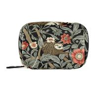 William Morris Design Sloth Medical Bag with Detachable Compartments Attachable Pill Cases Organizers