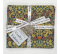 William Morris Fabric - 100% Cotton Percale Dress Making Material - Fat Quarter Bundles (Bundle 1)