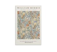 William Morris Famous Oil Paintings Replica - Golden Lily (1899) Posters Artworks Canvas Poster Wall Art Prints Home Modern Decor 08x12inch(20x30cm)