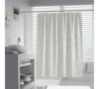 William Morris Floral Shower Curtain - Rustic Spring Nature Art Bathroom Decor Leaf & Plant Design Waterproof Liners 180x180cm for Elegant Home Style