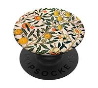 William Morris Fruit Pomegranate Wallpaper Art Deco Nouveau PopSockets Swappable PopGrip