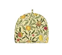 William Morris Fruit Tea Cosy For One - Yellow - Polyester - 2 Cups - Passive (Tea Light Candle) - 200 Degrees Fahrenheit