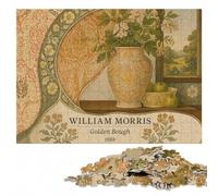 William Morris Golden Bough Floral Jigsaw Puzzle for Adults, 300 Pieces | Shared puzzle time - a simple way to organise the image in spare time.