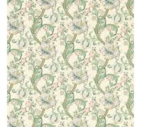 William Morris Golden Lily Wallpaper Linen Beige / Blush W0174/01