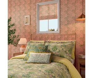 William Morris Hyacinth Single Duvet Cover Set, Sage & Citrus