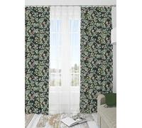 William Morris Leicester Pair of Pencil Pleat Lined Curtains Multi