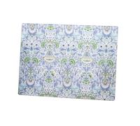 William Morris Lodden Glass Worktop Saver 40x30cm Kitchen Surface Saver Chopping Board