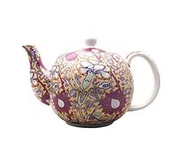 William Morris Morris Rose 4 Cup Large TEAPOT Free UK Postage