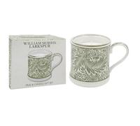 William Morris Mug With Candle - Larkspur