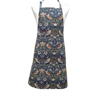 William Morris Strawberry Thief Acrylic Apron Navy, Blue