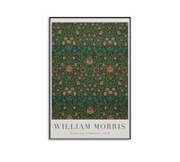 William Morris Poster And Prints Aesthetic Flower Plant Leaf Posters Wall Art Scroll Canvas Painting Picture Living Room Decor Home 12x18inch(30x45cm)