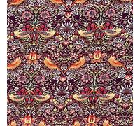 William Morris Pure Crafty Cotton Fabric Colour Coordinating Victorian Prints 140cm Wide - Half METRE