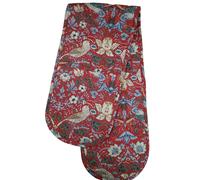 William Morris Strawberry Thief Double Oven Glove Red, Red