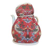 William Morris Red Strawberry Thief Victorian Tea Cosy Red