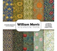William Morris Scrapbook Paper: Double-Sided Decorative Craft Papers for Junk Journals, Wrapping, Card Making, Mixed Media & More