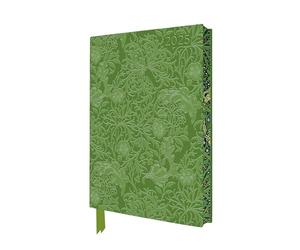 William Morris: Seaweed 2025 Artisan Art Vegan Leather Diary Planner - Page to View with Notes