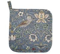 William Morris Set of 2 Blue Strawberry Thief Pot Holder Blue