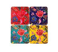 William Morris Set of 4 Anthina Boxed Melamine Coasters