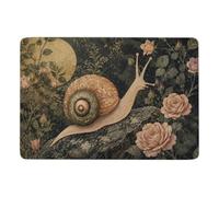 William Morris Snail Botanical Short Pile Rug 150 x 100 cm, Soft Non Slip | Practical housewarming gift: printed living room rug with 150 x 100 cm compact size; for bedside and sofa areas