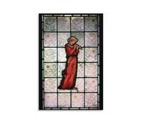 William Morris - Stained Glass Minstrel Canvas Art Poster And Wall Art Picture Print Modern Family Decor Posters 20x30inch(50x75cm
