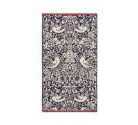 William Morris Strawberry Thief Bath Towel, Blue
