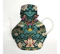 William Morris Strawberry Thief Dark Green Victorian Tea Cosy