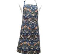 WILLIAM MORRIS Strawberry Thief Navy Acrylic Apron