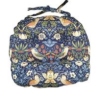 William Morris Strawberry Thief Navy Piped Seat Pad