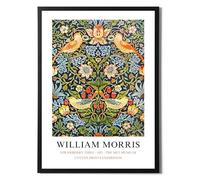 William Morris "Strawberry Thief" Poster - Famous Artist Drawings - Stylish Home Decor in a Variety of Sizes (Strawberry Thief, A4 Print Only)