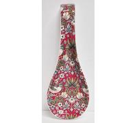 William Morris Strawberry Thief Red Spoon Rest 22 cm Porcelain Classic Arts & Crafts Utensils Holder Hand Decorated in UK