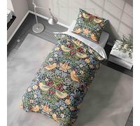 William Morris Style Duvet Cover Set 3 Floral Design Options Arts and Crafts Pattern Bedding Vintage Botanical Bed Linen Classic Heritage Bedroom Decor