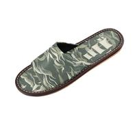 William Morris Style Pirates Khaki Sailboat Spa Slippers Indoor Reusable Cozy personalize Home Beach Non Slip Sandals for Hotel Travel Party sandalias deportivas para mujer