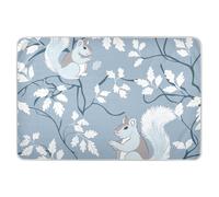 William Morris Style Squirrel Baby Blue Baby Bed Pad Highly Absorbent Potty Training Mattress Pad Machine Washable Cradle Mattress for Kids Adults Pets , 52" L x 34" W para viajar