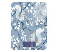 William Morris Style Squirrel Baby Blue bakers scale food 11lb/0.18oz, 5kg/5g precise kitchen scale small with 4 unit for weight loss weight loss peso digital para comida