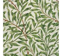 William Morris Tapestry Fabric - Willow Bough Sage - Green Leaf Floral Upholstery Fabric Material (1M Length)