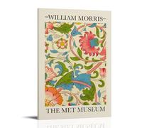 William Morris The Met Museum Art Poster Decorative Painting Canvas Wall Art Living Room Poster Bedroom Painting Wall Art Picture Print Modern Family Room Decor 08 x 12 Inches (20 x 30 cm)