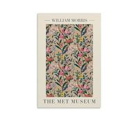 William Morris The Met Museum Fan Art Poster Decorative Painting Canvas Wall Art Living Room Poster Bedroom Painting Wall Art Picture Print Modern Family Room Decor 16 x 24 Inches (40 x 60 cm)