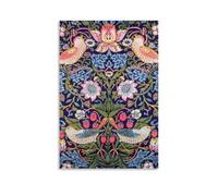 William Morris - The Strawberry Thief Textile Designed by William Morris 1883 Wall Art Picture Painting Poster Canvas Print Poster