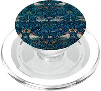 William Morris Vintage Birds Pattern PopSockets PopGrip for MagSafe