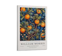 William Morris Vintage Fruit Oranges Flower Pattern Art Wall Poster For Room Aesthetic Canvas Wall Art Bedroom Decor 12x18inch(30x45cm)