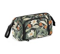 William Morris Wild Floral Pencil Box Large Capacity Slim Pencil Case with Slot for Kids Back to School Supplies
