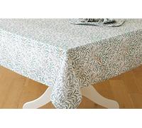 William Morris Willow Bough Green 132 x 178cm Cotton Floral Tablecloth