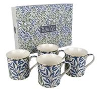 William Morris Willow Bough Set of 4 Tea and Coffee Mugs
