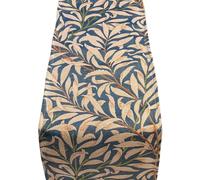 William Morris Willow Bough Tapestry Table Runner in Classic Navy Blue. Botanical Interweaving Willow Tree. Available in Three Sizes (30cm x 230cm)