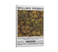 William Morris Yellow Grape Leaf Poster And Prints Picture Print Wall Art Painting Canvas Artworks Room Aesthetic 16x24inch(40x60cm)
