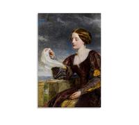 William Powell Frith The Signal Classic Masterpiece Poster Artworks Canvas Room Aesthetic Wall Art Prints Home Modern Decor 20x30inch(50x75cm)